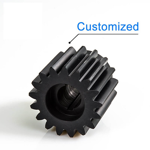 CNC plastic machined gear